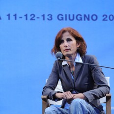 Margaret a Pietrasanta al Festival Anteprime nel 2010 per raccontare ai suoi lettori i suoi progetti e la sua scrittura.